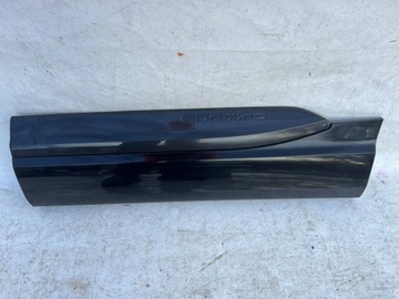 Планка дверь audi q7 quattro 4m0 левый зад задняя фото №1