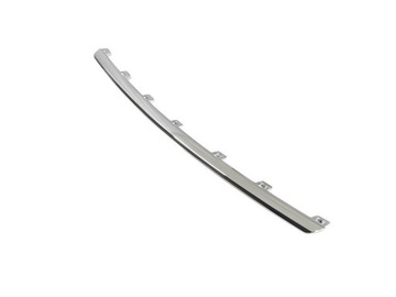 Jeep grand cherokee 4xe wl 2021 21- планка w внизу бампера передньої хром фото №1