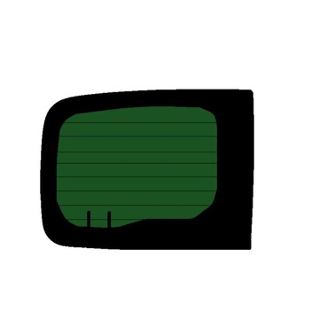 Скло ліва задня зад двері renault kangoo ii 2 08- 0329 фото №1