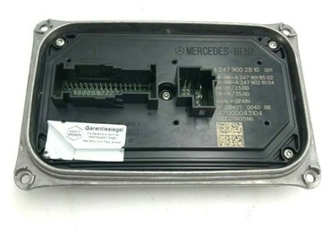 Модуль led преобразователь mercedes cla c118 a w177 b w247 glb gla eqc eqa фото №1