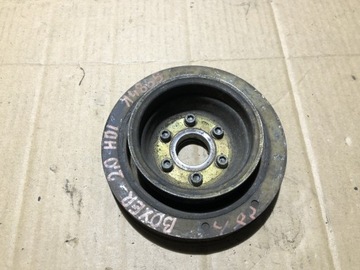 Колесо ременное вала peugeot boxer 2.0 hdi e112121a фото №1