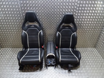 Mercedes c клас w205 купе 63s amg сидіння обшивки засіб салон фото №1