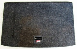 Vw polo v 5 6r пол обивка багажника задняя зад hb 6r0858855b фото №1