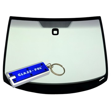 Стекло лобовое передняя skoda octavia ii 2004-2013 датчик pas зелёная новая фото №1