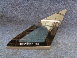 Скло кузовна трикутник fiat linea 08r. права задня as2 фото №1