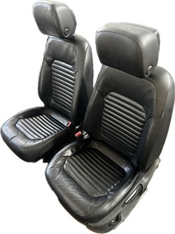 Passat b7 сидіння водія чорний шкіра фото №1