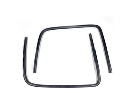 Silverado gmc sierra 07-13 рамка планка стёкла зад фото №1