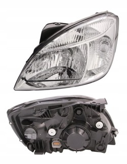 Фара лампа лівий kia rio 05-11 фото №1