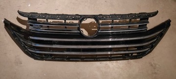 Решітка радіатора решітка vw arteon рестайлінг r line 3g8853651ba 2020- фото №1