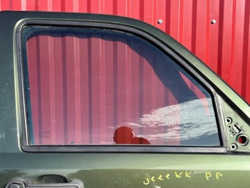 Jeep cherokee liberty kk скло двері праві перед оригінал фото №1