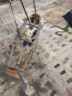 Тележка балка подвешивание зад ось задняя + мост 3.21 freelander 2.0td gdańsk фото №1