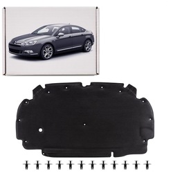 Citroen c5 2007-2017 шумоізоляція капота + застібки фото №1