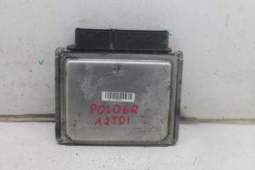 Комп'ютер блок керування двигуна 03p906021b polo 6r 1.2 tdi 09-17 фото №1