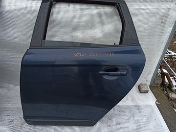 Volvo xc60 i 08-16 двері задні ліві зад 498 caspian блакитний комплектні ідеальний стан фото №1