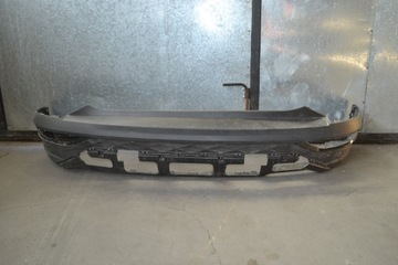 Бампер зад задній накладка спойлер tucson iv фото №1