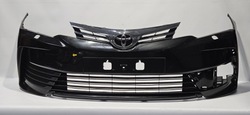 Бампер переднее решётка toyota corolla e16 рестайлинг 16-19 фото №1