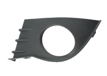 Решётка решётка бампера renault clio iii левая фото №1