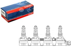 Topran котушка запалювання 90543253 1208012 iis009 127 фото №1