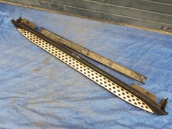 Левый порог mercedes ml w164 накладка планка фото №1