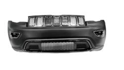 Jeep grand cherokee wk2 2017-2021 бампер перед комплектний з хром фото №1