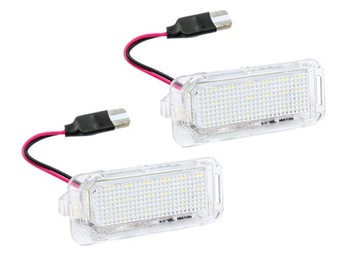 Подсветка led номерного знака do ford mondeo mk4 focus фото №1