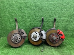 Поворотна опора ступиця ліва лівий перед mercedes w211 w219 диск фото №1