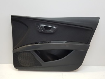 Seat leon iii 5f обивка дверь перед правая фото №1