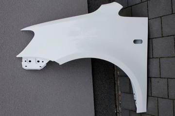 Крыло левый переднее volkswagen vw caddy 2k 10-15 цвет белый lb9a идеал фото №1