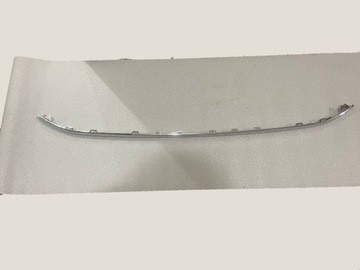 Планка хромована бампера передньої 760853245b vw touareg iii фото №1