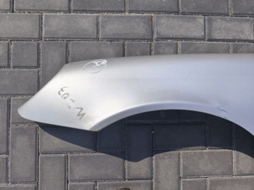 Крыло левый перед mercedes w203 серебряный фото №1