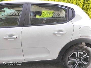 Citroen c3 iii рестайлінг 2020-2024 двері задні ліві зад білий ewpb wyszków wawa фото №1