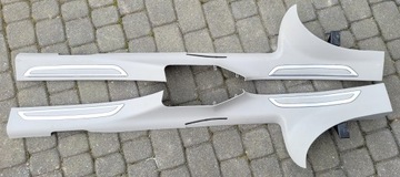 Citroen c5 iii x7 рестайлінг планки порогові внутрішні сірий exclusive комплект фото №1