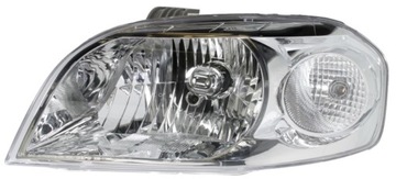 Фара лампа перед chevrolet aveo kalos 2005- лівий ліва depo h4 фото №1