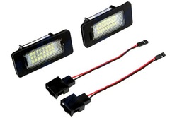 Nty лампочки led підсвітка номерного знака реєстраційний audi a1 2010- a3 фото №1