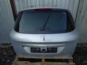 Кришка зад задня багажника з скло peugeot 308 i 1 t7 sw універсал 2007- ezrc фото №1