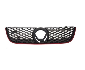 Решётка радиатора решётка do vw polo ivf 2005-2009 6q0853651gqwd центральная чёрный фото №1