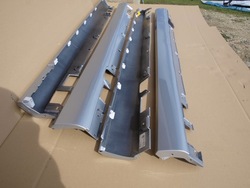 Порог планка пороговая mercedes w213 s213 серебряная фото №1