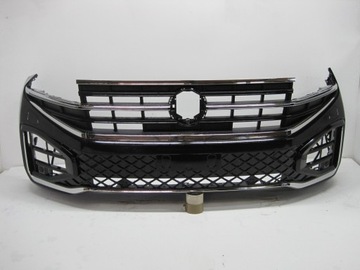 Бампер vw touareg 760 рестайлинг ксенон 6 pdc led r-line перед переднее фото №1