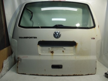 Vw transporter t5 кришка зад задня комплектна біла volkswagen фото №1