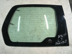 Стекло дверь распашной левая зад citroen berlingo iii partner 08-18 фото №1