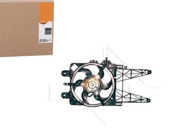 Вентилятор радиатор fiat punto -12 99 +ac nrf фото №1