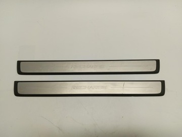 Volvo xc40 рестайлинг планка пороговая накладка левая правая 32132599 фото №1