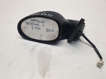 Дзеркало ліві 5 pin chrysler sebring ii фото №1