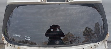 Subaru outback iv br стекло задняя зад крышки багажника фото №1