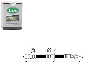 Шланг гальмівний lpr 9094702660 9094702912 909470 фото №1