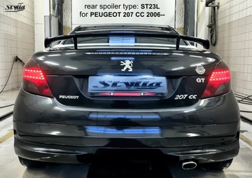 Спойлер спойлер do peugeot 207 cc купе 2006-- фото №1