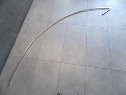 Audi оригинальный номер 4h0853703b планка хромированная крыша фото №1