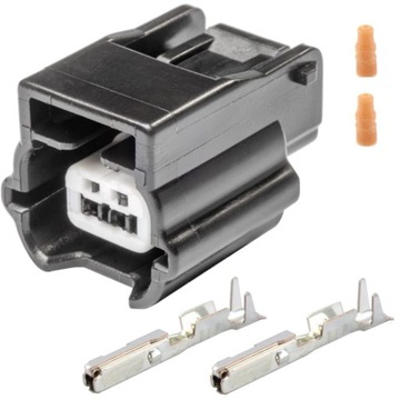 Штекер yazaki 2 pin фото №1