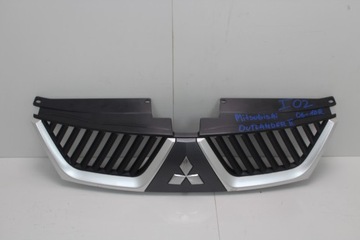 Решітка радіатора решітка бампера mitsubishi outlander ii 06-10r фото №1