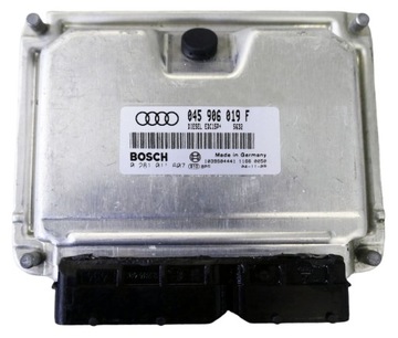 Блок управления audi a2 1.4tdi 0281011607 045906019f + программирование фото №1